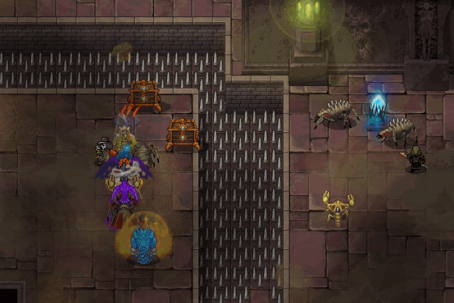 Catacombs reward chest encounter